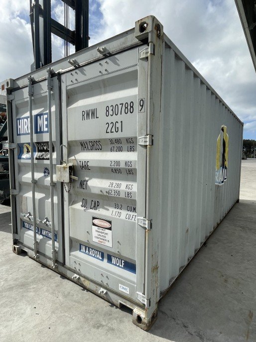 20ft General Purpose Wolf Lock Container - Brisbane RWWL8307889